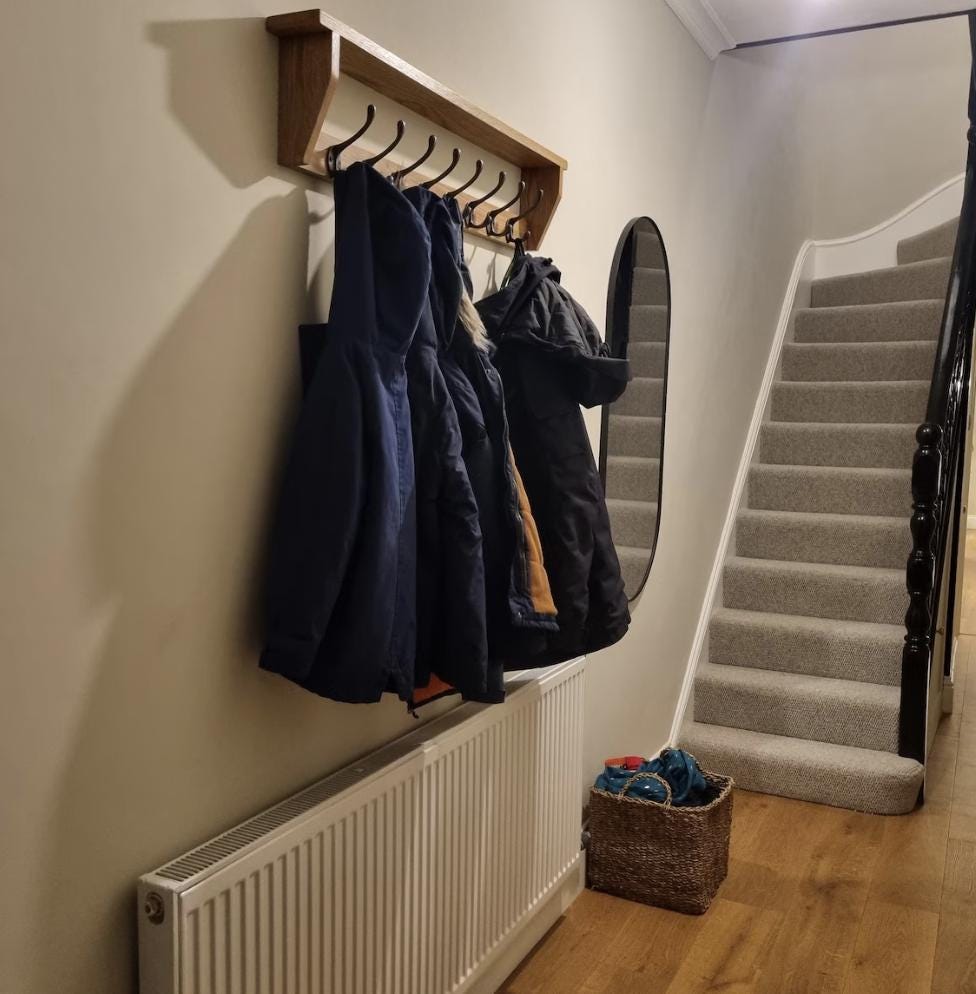 Why Rustic Wooden Shelves with Hangers Are the Perfect Blend of Style and Function
